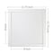American Built Pro Access Panel, 8 in x 8 in White TwoPiece Plastic AP 88 P1 - alternate 3